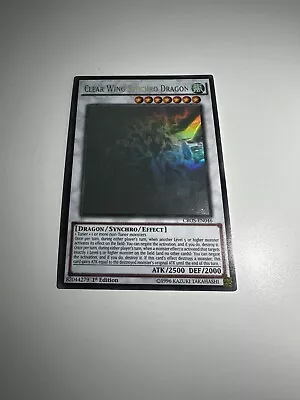 Clear Wing Synchro Dragon Ghost Rare CROS-EN046 • £47