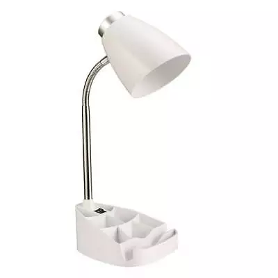 US Gooseneck Organizer Desk Lamp With IPad Tablet Stand Book Holder • $16