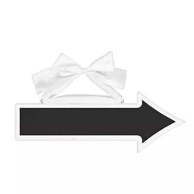 £9.10 • Buy 41cm Arrow Chalkboard Decoration MDF Sign For Wedding Event Direction Mr Mrs
