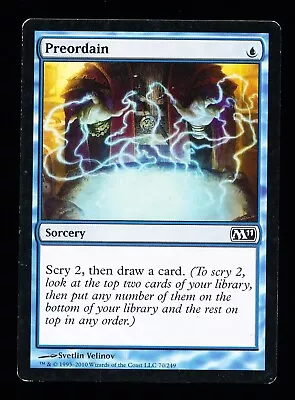 * * 1x Preordain X1 * * M11 MTG LP-MP Light To Moderate Play • $2.69