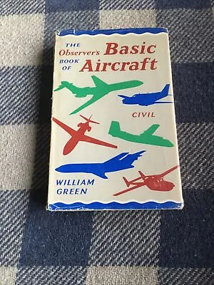 Observers Book Of Basic Aircraft • £7.49