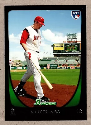 2011 Bowman Mark Trumbo #193 Rookie Card Los Angeles Angels • $1.25