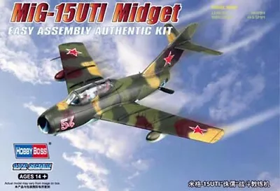 HobbyBoss 80262 MiG-15 Uti Midget 1/72 Scale Plastic Model Kit • $17.05