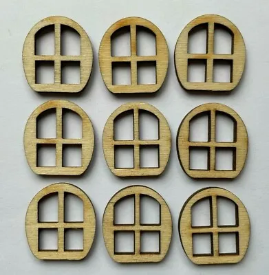 Fairy Door Accessories - 9x Fairy Door Windows (Oval Style) • £2.89