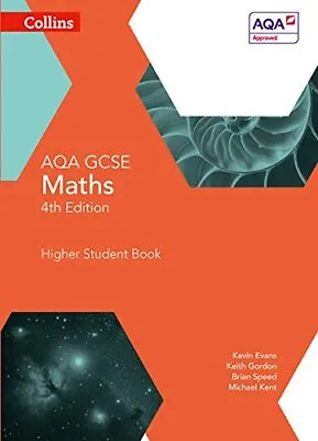 GCSE Maths AQA Higher Student Book (Collins GCSE Maths) By Kent Michael Book • £6.49