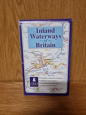 £11.99 • Buy Inland Waterways Of Britain By Geoprojects Sheet Map, Folded Book (14a)