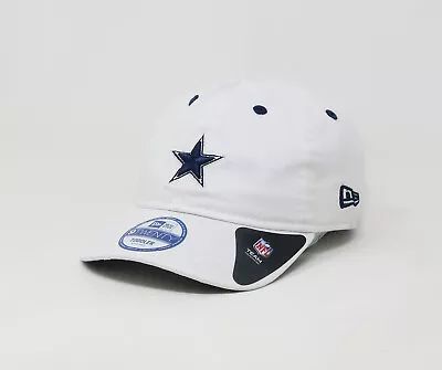 New Era Youths Dallas Cowboys White Navy Cotton Strap Cap Children Hat • $17