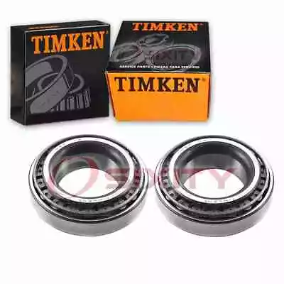 2 Pc Timken Front Inner Wheel Bearing And Race Sets For 1957-1968 Mercury Et • $38.92