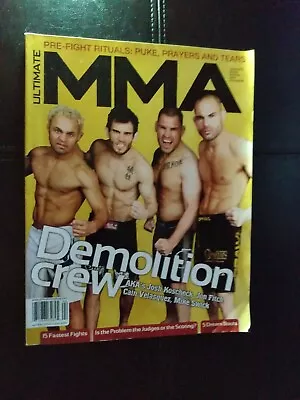 Ultimate MMA Magazine April 2010 Cain Velasquez Josh Koscheck UFC • $10