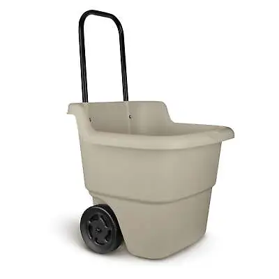 NEW 15 Gallon Resin Rolling Lawn And Utility Cart • $31.92