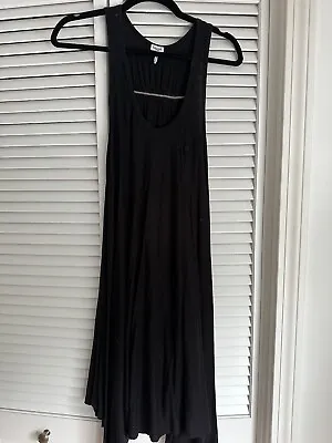 Women's Splendid Black Cotton/Modal Tank Dress Medium • $10