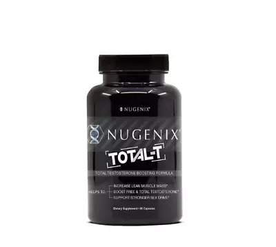 Nugenix Total-T Supplement - 90 Capsules (30 Servings) EXP: 08/2025 • $39.99