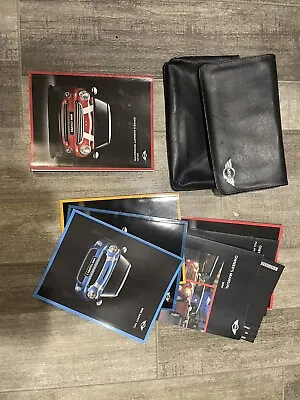 Owners Manual 2009 Mini Cooper Car Manual With Leather Case  Road Atlas Etc • $39.99