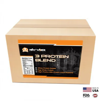 15lb Bulk Bio-Engineered 3 PROTEIN BLEND Factory Direct CHOCOLATE • $111.97