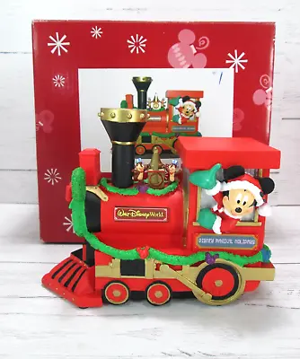 Disney Magical Holiday Theme Park Train Engine Mickey Decorative 2008 Dillards • $48.97