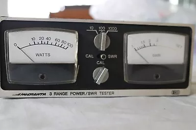 Micronta Radio Shack 21-520A 3 Range Power / SWR Tester Meter For Ham / CB Radio • $20