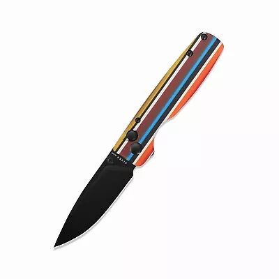 Kizer Serape Series Original EDC Knife 154CM Steel Colourful G10 Handle V3605C1 • $54