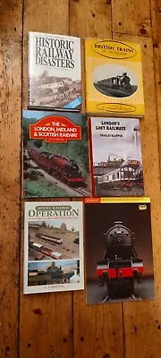 Vintage Train Railway Model Hornby Book Bundle Disasters London Lost Scottish • £12