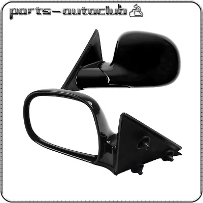 For 94-98 Chevy Blazer S10 GMC Jimmy S-15 Pair Manual Black Side View Mirrors • $33.99