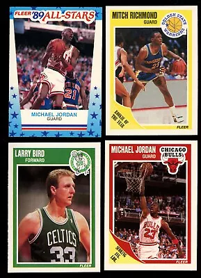 1989-90 Fleer Basketball COMPLETE SET Richmond HOF RC Michael Jordan • $0.99