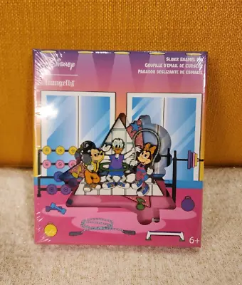 Loungefly Disney Mickey's Mousercise Retro Workout 3  Enamel Pin LE NEW • $34.88