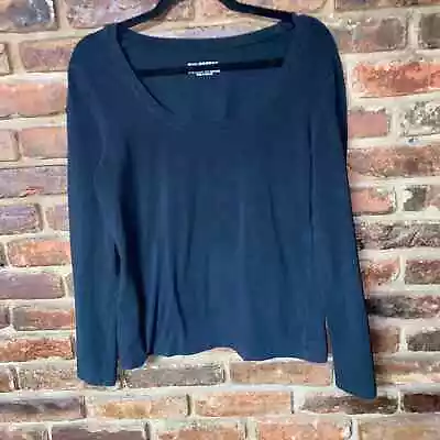 Philosophy By Republic Black Long Sleeve T-Shirt Women's Size Large • $16.20