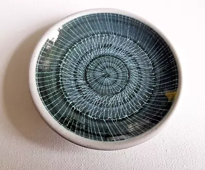 Vintage Rye Pottery Pin Dish Small Bowl Studio Art • £15