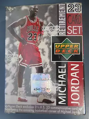 1999 Upper Deck Michael Jordan Retirement Basketball Factory Set • $47.95