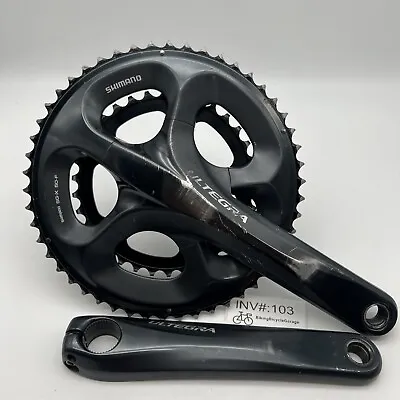 Shimano Ultegra FC-6750 2x10 Speed Road Bike Crankset 172.5mm 50/34t • $99