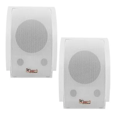 5Core 5 Inch 80 Watt In Ceiling Wall Outdoor 2 Way Speaker System Pair • $24.99