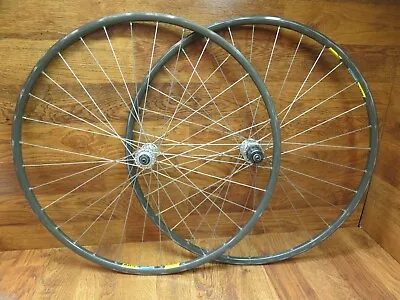 Vintage Mavic Open 4 Cd Shimano Dura Ace 8 Spd 32h 700c Clincher Wheelset • $299.99