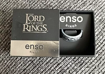 Enso Ring Lord Of The Rings Guilded Elven Size 7 • £31.13