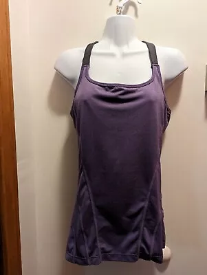 MPG Performance Women's Medium Purple Athletic Tank With Built In Bra • $7