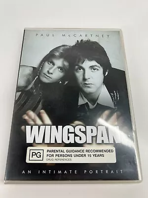 Paul McCartney Wingspan An Intimate Portrait DVD Region 4 Rare Wings The Beatles • $39.95