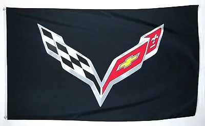 Chevrolet Corvette Premium C-7 Wing's Flag 3' X 5' Indoor Outdoor (USA Seller) • $24.50