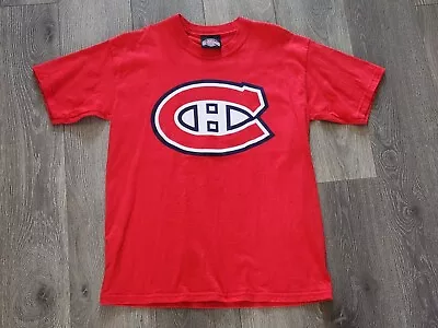 NHL Montreal CANADIENS Tee Red Boys Kid L NEW Habs Old Time Hockey Men S • $12.99