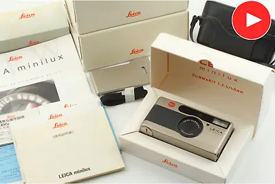 [Almost UNUSED W/ Box Case Date] Leica Minilux Summarit 40mm Film Camera JAPAN • $1399.99