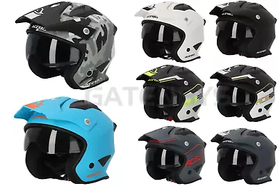 New Acerbis Trials Helmet Trail Montesa Beta Enduro Gasgas Txt Road Legal Pro Ty • $84.91