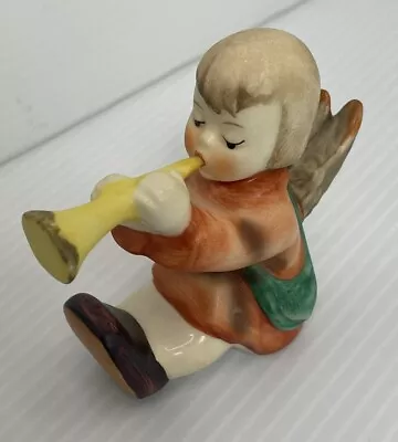 Vintage Goebel Ceramic Hummel  Angel W/Horn Candleholder  #40 W. Germany  • $16.99