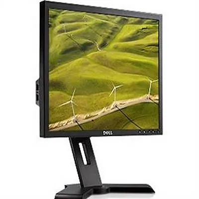 CHEAP DELL 19  Inch Monitor With Stand LCD TFT Flatscreen Computer PC VGA • £23.99