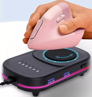 Undetectable Mouse Mover  With 2.0 USB Hub: Keeps PC Active With No Software • $63