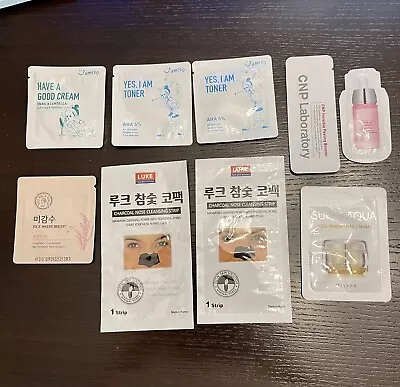 9 X K-Beauty Skin Care Samples **Rare** ALL NEW • $10.13