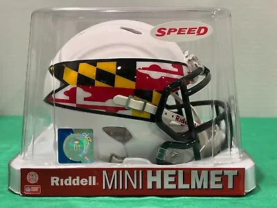 Maryland Terrapins - NCAA Riddell Speed Mini Helmet - 3002681- Ultra Rare • $149.99