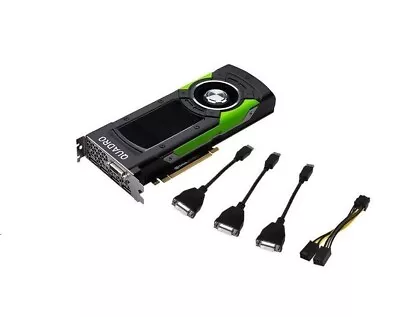 24GB HP 913197-002 Quadro P6000 GDDR5 PCI-E X16 Graphics Card • $897.58