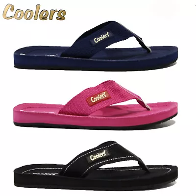 Ladies Summer Mules Sliders Beach Pool Gym Slip On Flip Flops Sandals Shoes Size • £5.95