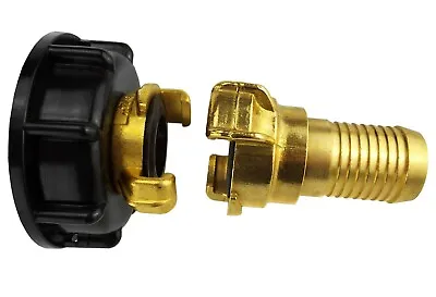 Ibc Storage Tank Outlet Kitgeka Fittings-1/2 3/4  And 1  Hose(s60x6)or(s100x6) • £18.99