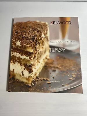 Recipes For The Kenwood Chef & Major Paperback Book By Jennie Shapter Cookbook • £6.22