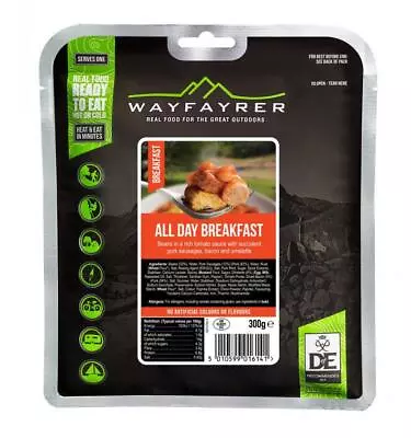 Wayfarer MRE Ready To Eat Meal - DofE Recommended - All Day Breakfast • £9.62