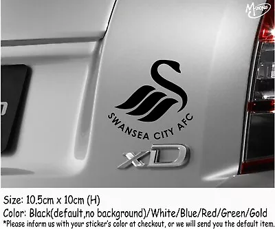 Swansea City Car Sicker Reflective England Football Decals Stickers Best Gifts • $7.99