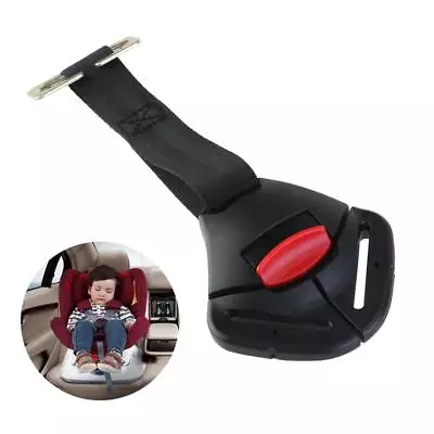 Baby Car Safety Seat Clip Fixed Lock Buckle Safe Belt Strap Harness Chest YG • £8.05